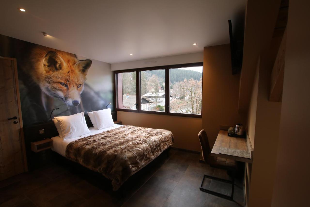 Hotel Les Loges Du Parc Gérardmer Exterior foto